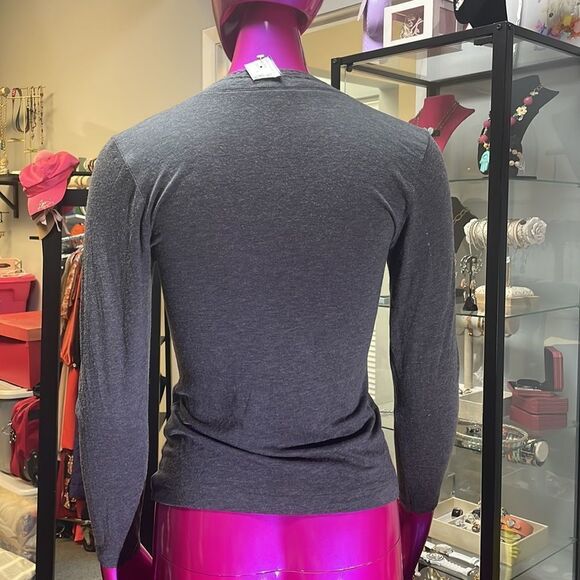 Massimo Dutti wool V neck tee - Picture 4 of 9